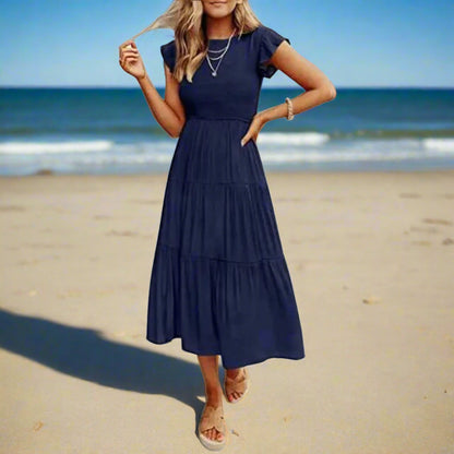 Levoire | Robe Élégante Et Aérée Pour Chaque Occasion Bleu marine