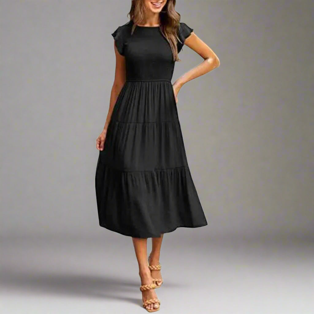 Levoire | Robe Élégante Et Aérée Pour Chaque Occasion Noir