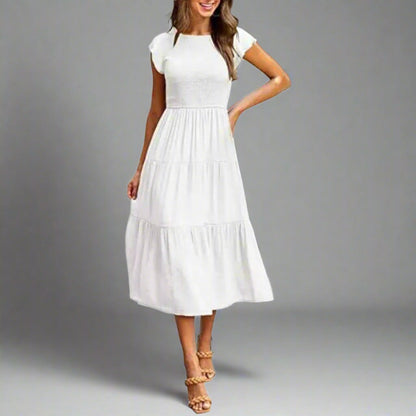 Levoire | Robe Élégante Et Aérée Pour Chaque Occasion Blanc