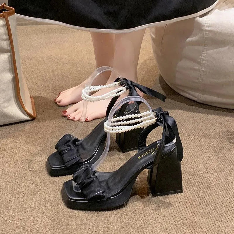 Levoire | Bottes en cuir françaises avec talon noir