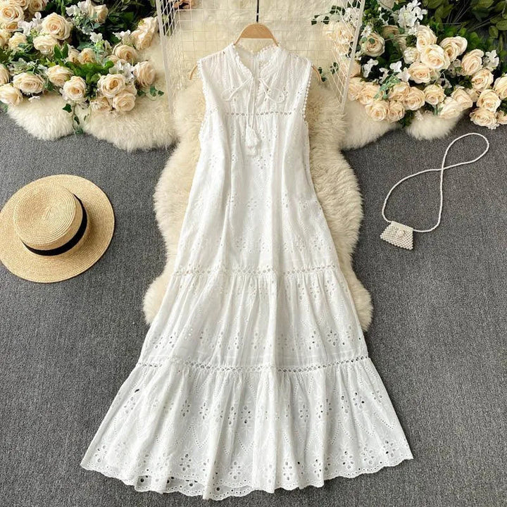 Levoire | Robe longue trapèze Blanc