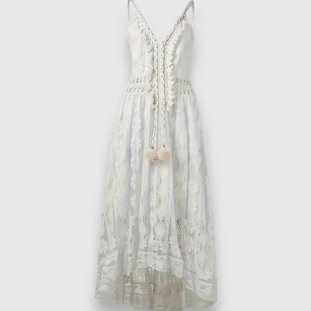 Levoire | Robe Légante Avec Dentelle
