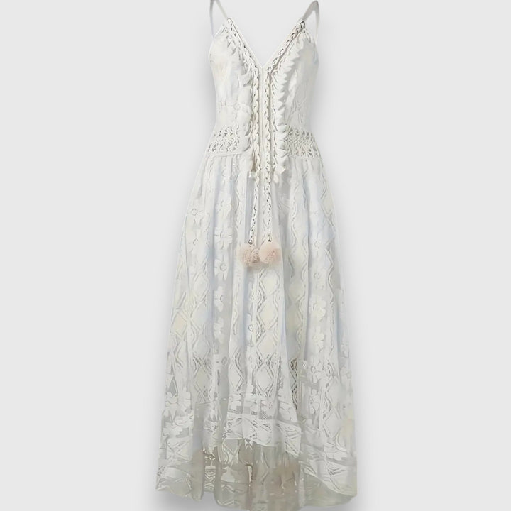 Levoire | Robe Légante Avec Dentelle