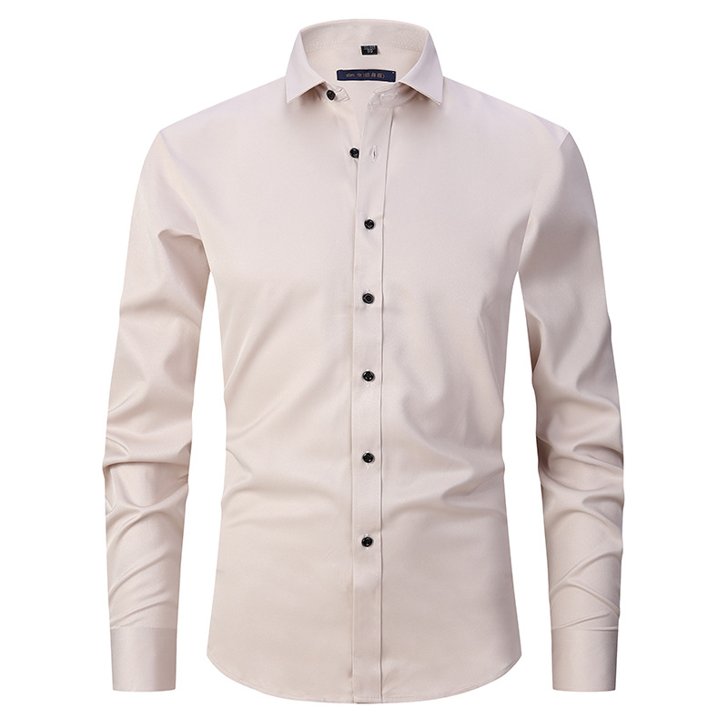 Levoire | Chemise Sans Plis Beige