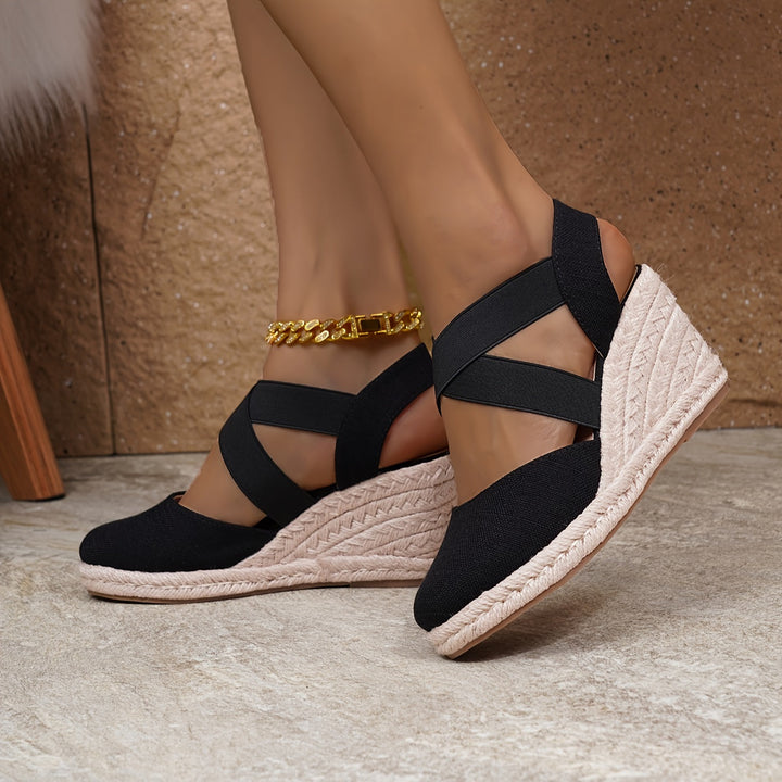 Levoire | Sandales Compensées Espadrilles Confortables