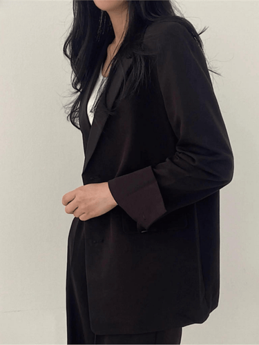 Levoire | Ensemble de costume pour femmes deux pièces Pantalon de costume pour dames Costume décontracté