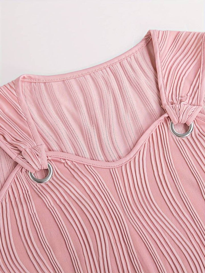 Levoire | Robe À Rayures Ondulées