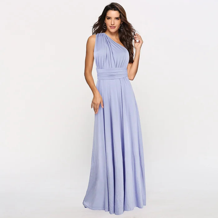 Levoire | Robe portefeuille à bretelles Lilas