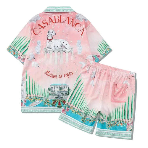 Levoire | Ensemble de chemise et shorts pour hommes
