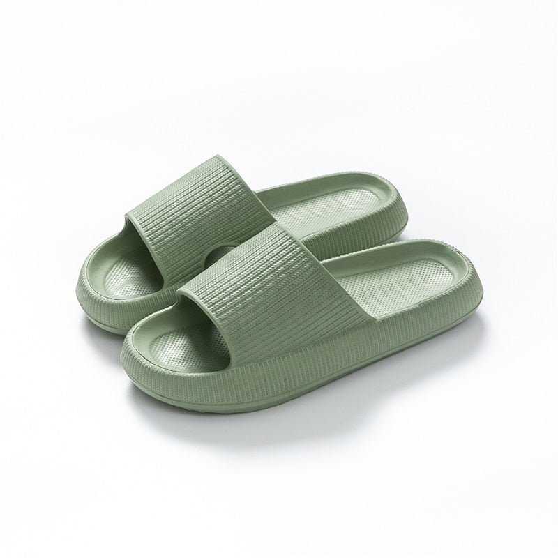 Levoire | Chaussons Nuageux Vert