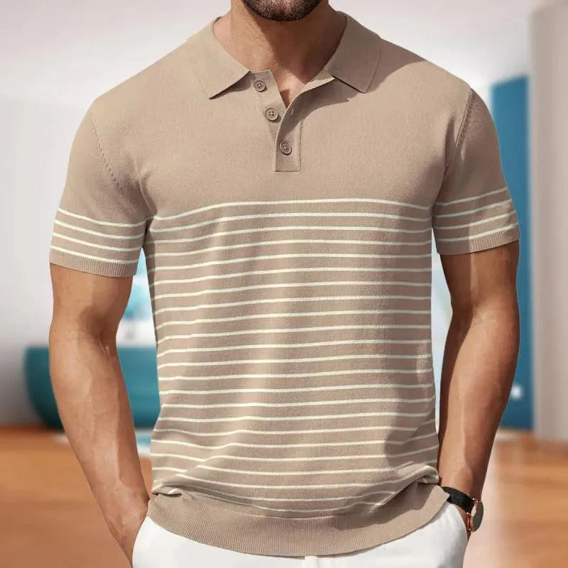 Levoire | Polo rayé pour hommes