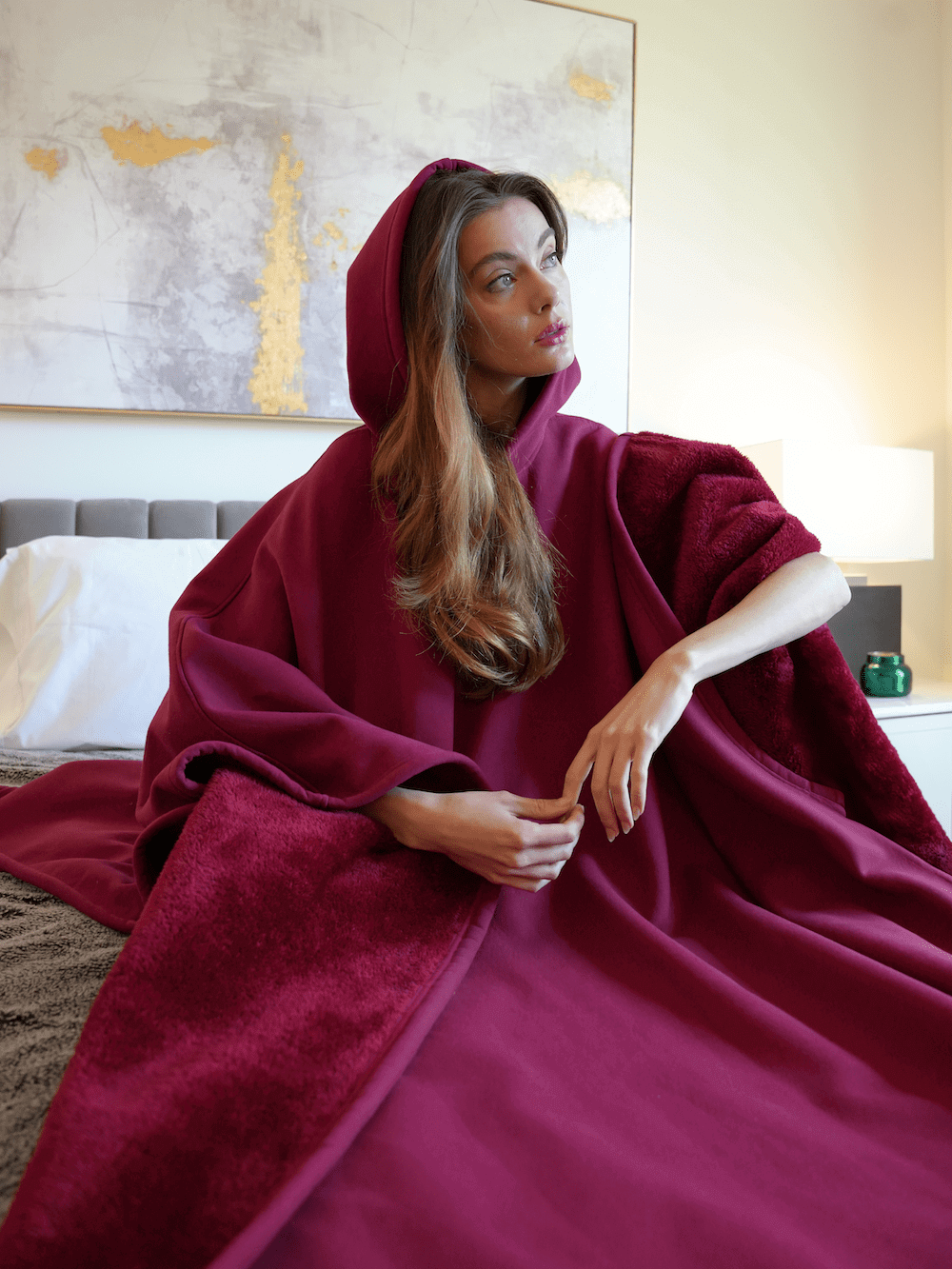 Levoire | Bergre Wrme Couvertures Chandail Capuche Fr Tous Les Jours