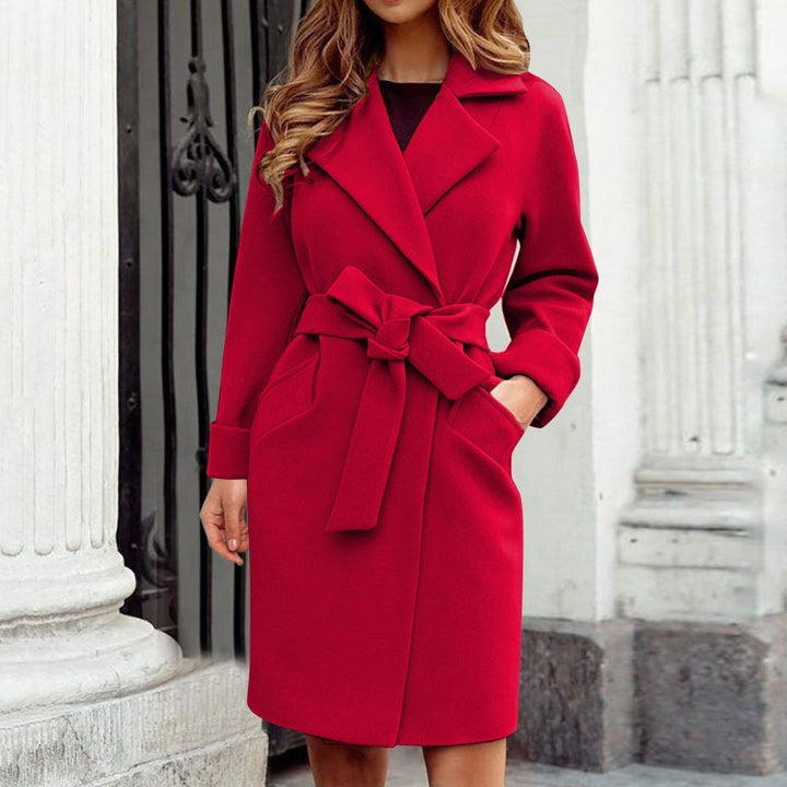 Levoire | Mi-Long Manteau Rot