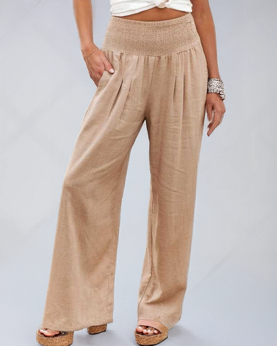 Levoire | Pantalon De Plage Fluide À Jambes Larges