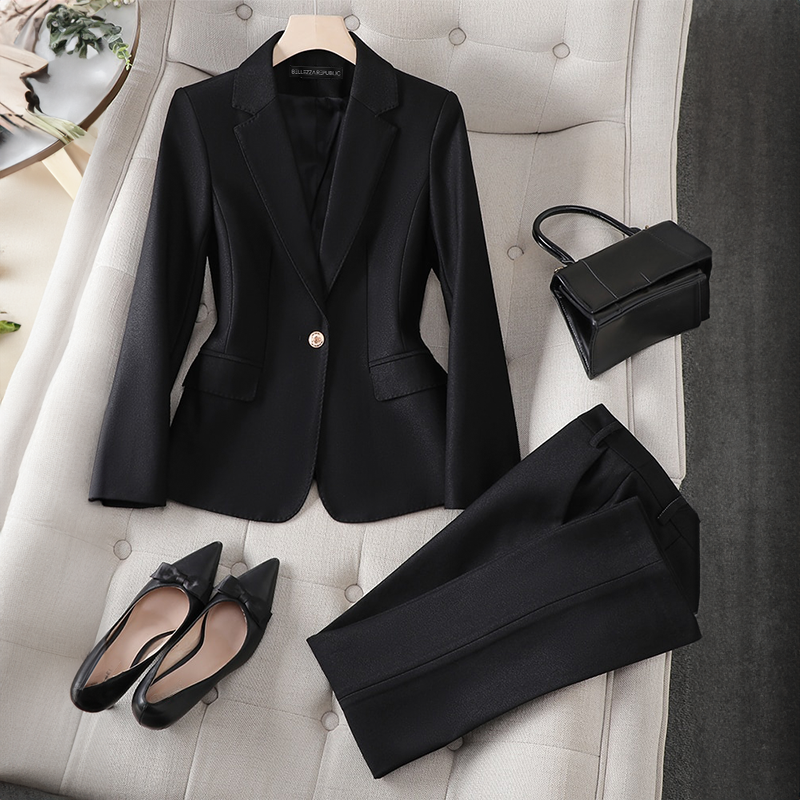 Levoire | Robe Satz Noir