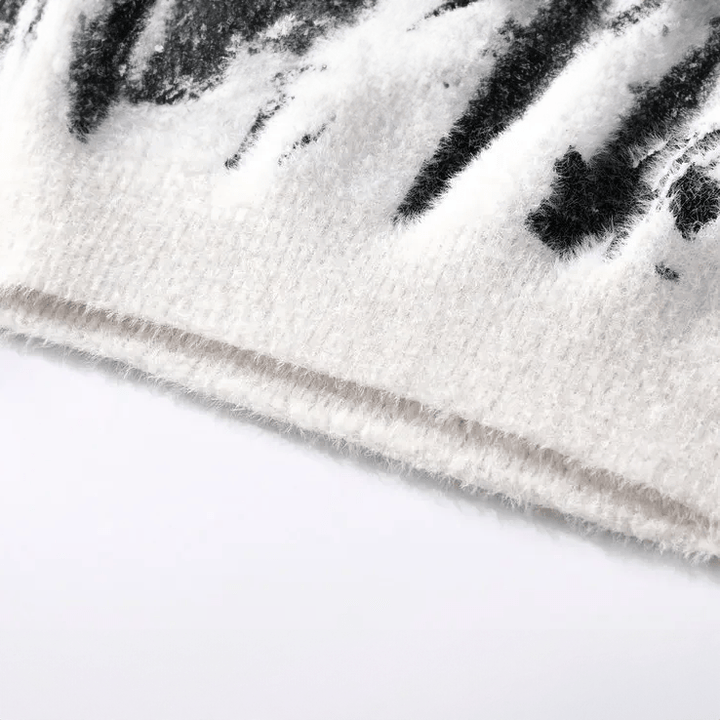Levoire | Pull En Tricot Avec Imprimé