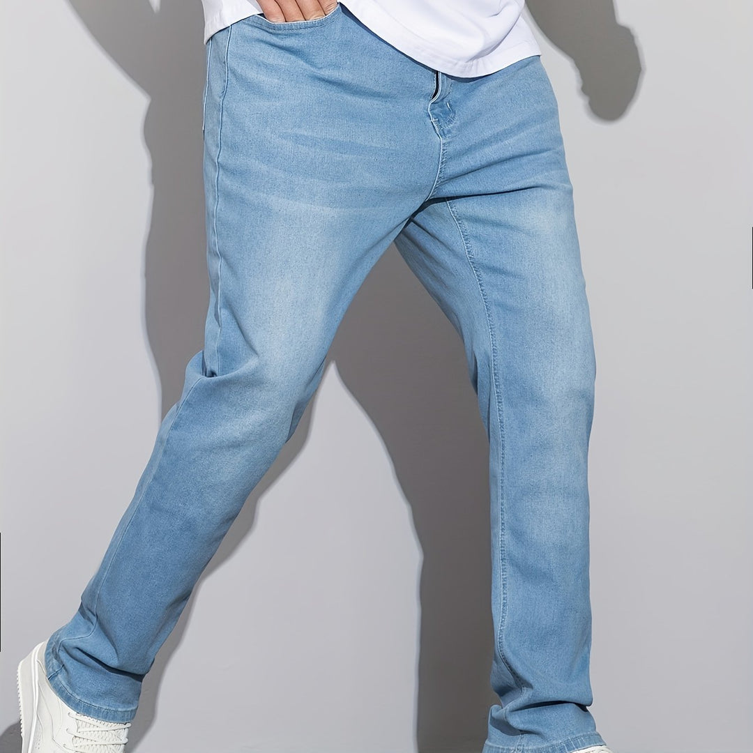 Levoire | Jeans Rentot En Denim Uni