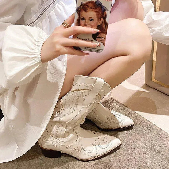 Levoire | Nouvelles bottes de cowboy occidentales pour femmes