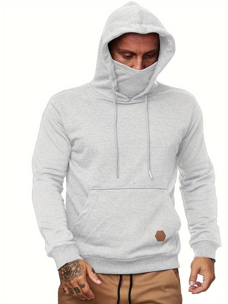 Levoire | Sweat-Shirt Pour Homme Avec Un Véritable Maski Gris