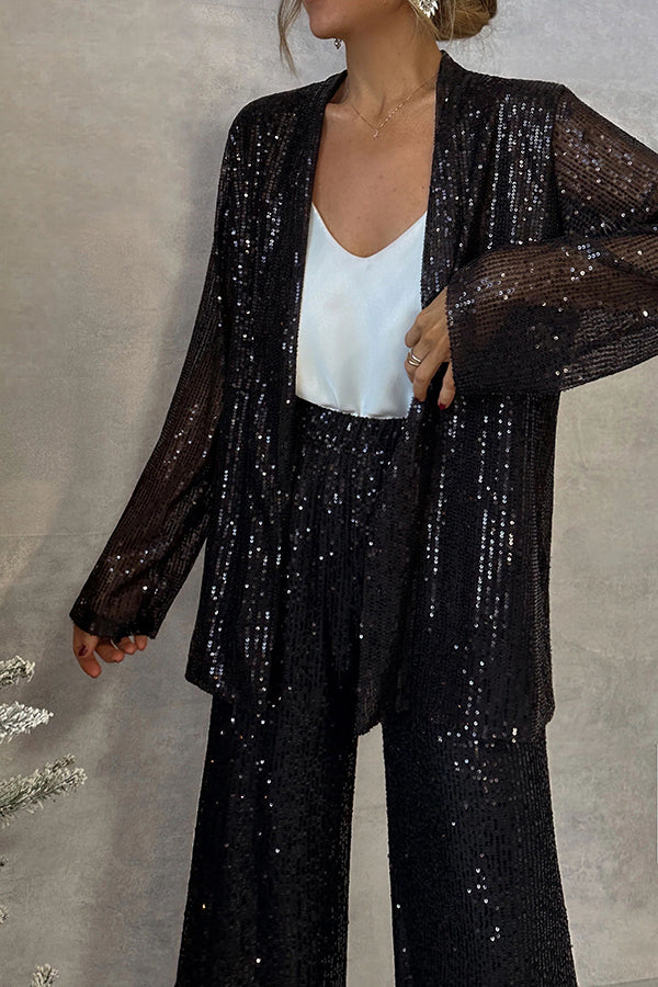 Levoire | Pantalon Et Kimono Noir