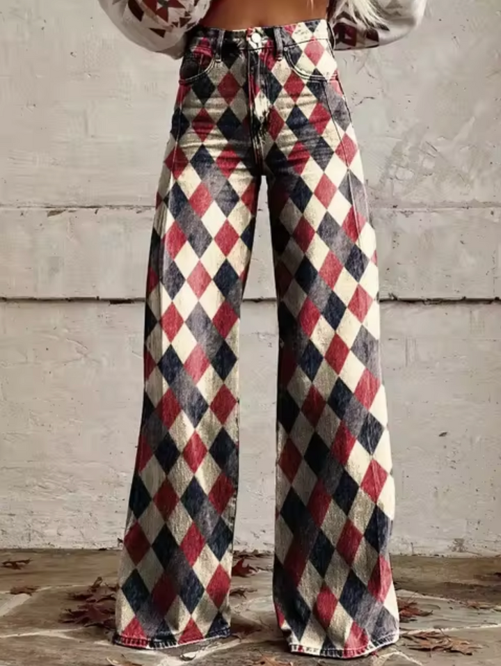 Levoire | Pantalon Large Avec Motif Lumineux Led Couleur 7