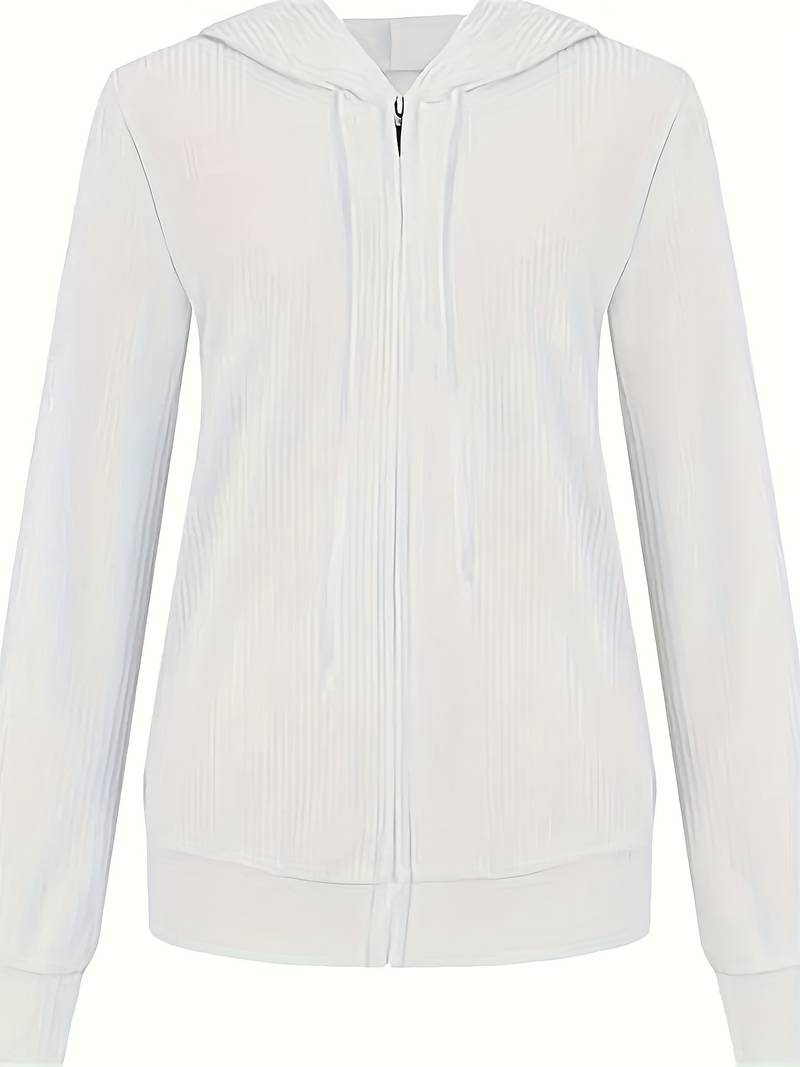 Levoire | Veste En Tricot Avec Capuche blanc