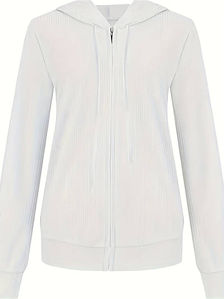 Levoire | Veste En Tricot Avec Capuche blanc