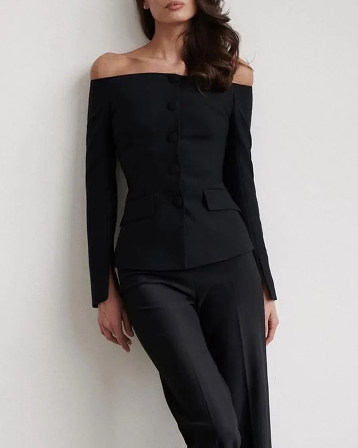 Levoire | Ensemble Chemise Boutonnée Élégante Et Pantalon