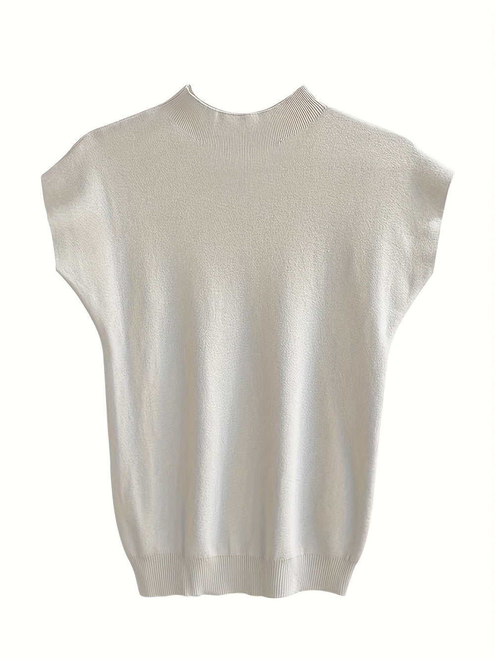 Levoire | Chemise À Manches Courtes À Col Haut Pour Femmes Liana