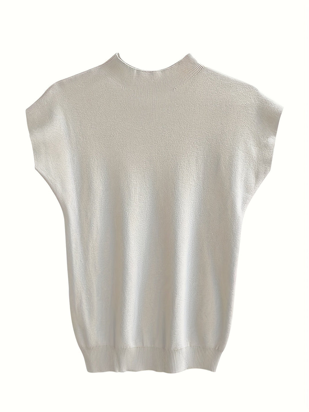 Levoire | Chemise À Manches Courtes À Col Haut Pour Femmes Liana