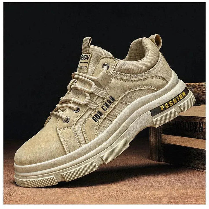 Levoire | Baskets en cuir pour hommes – Style urbain et confort maximal