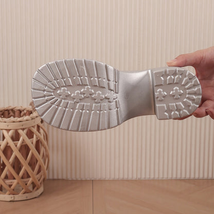 Levoire | Métalliques Argentés Talons Hauts Plateforme Chaussures