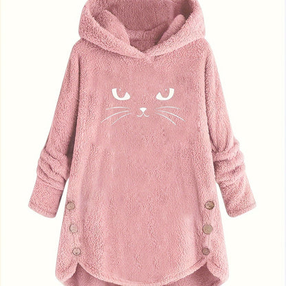 Levoire | Sweat-Shirt Doux Avec Motif De Chat
