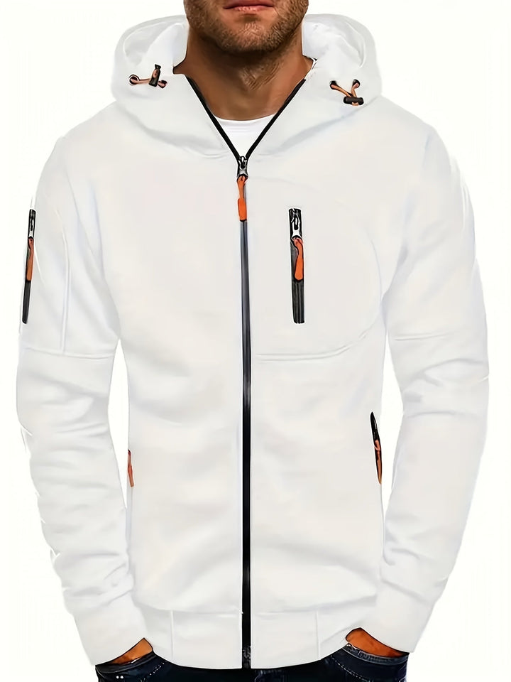 Levoire | Sweat À Capuche Sportif Avec Fermeture Éclair