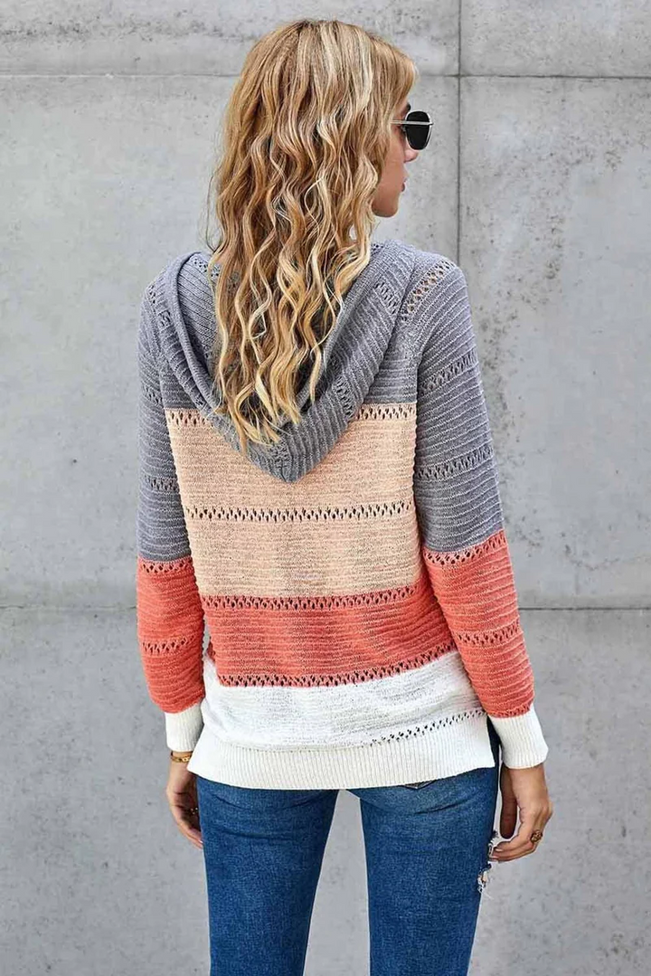 Levoire | Sweat À Capuche À Encolure En V Pour Femmes