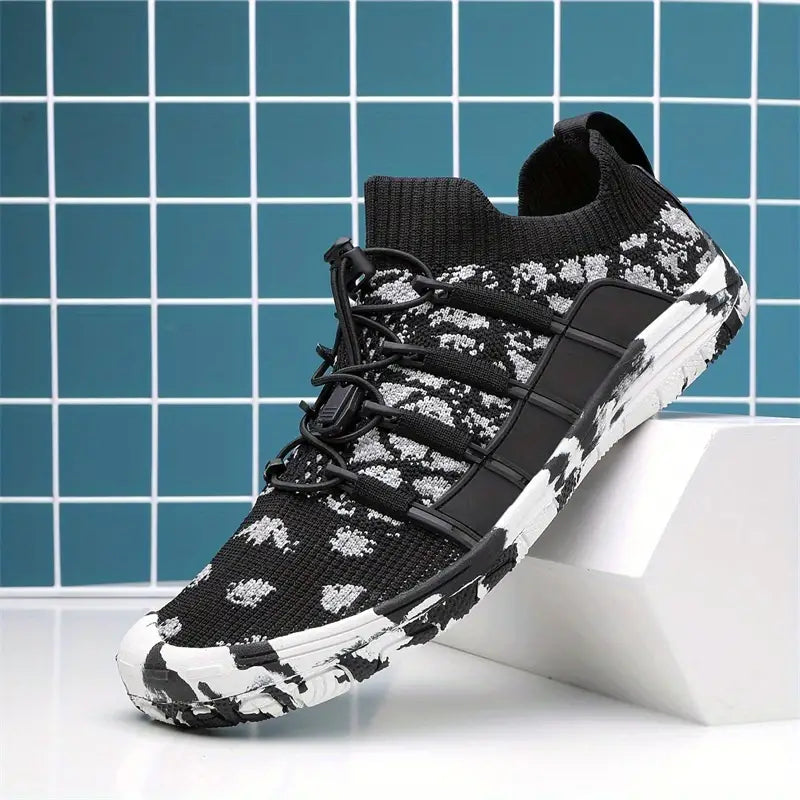 Levoire | Chaussures avec Confort Respirant et Semelle Antidérapante pour Tous les Jours Noir