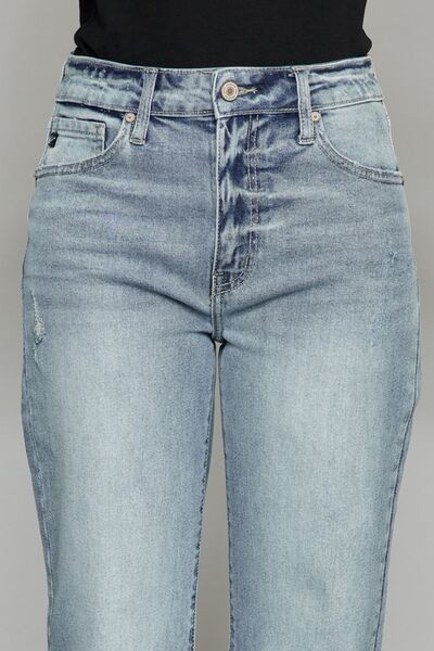 Levoire | Jean Taille Haute Cropped À Ourlet Brut