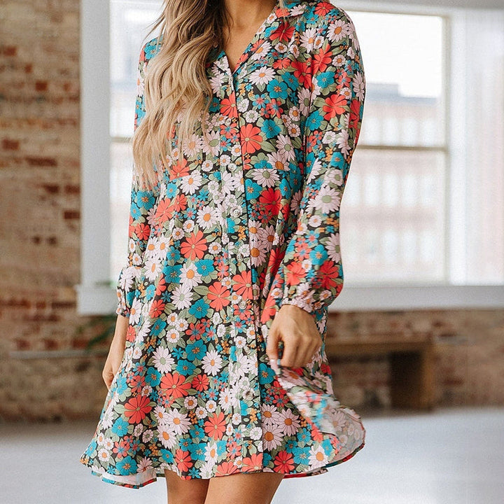 Levoire | Chemise À Imprimé Floral Multicolore