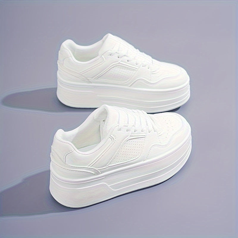 Levoire | Baskets À Plateforme Blanches Tendance & Confortables