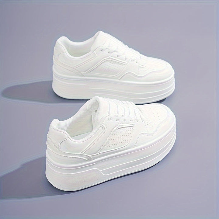 Levoire | Baskets À Plateforme Blanches Tendance & Confortables