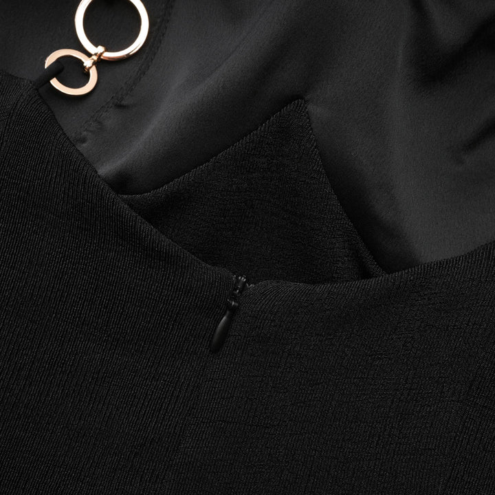 Levoire | Robe Midi Bustier Noire