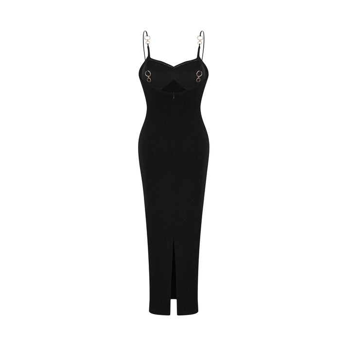 Levoire | Robe Midi Bustier Noire
