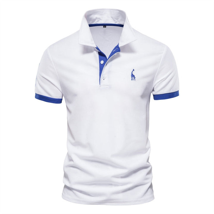 Levoire | T-Shirt Sportif Pour Le Quotidien Blanc - Bleu