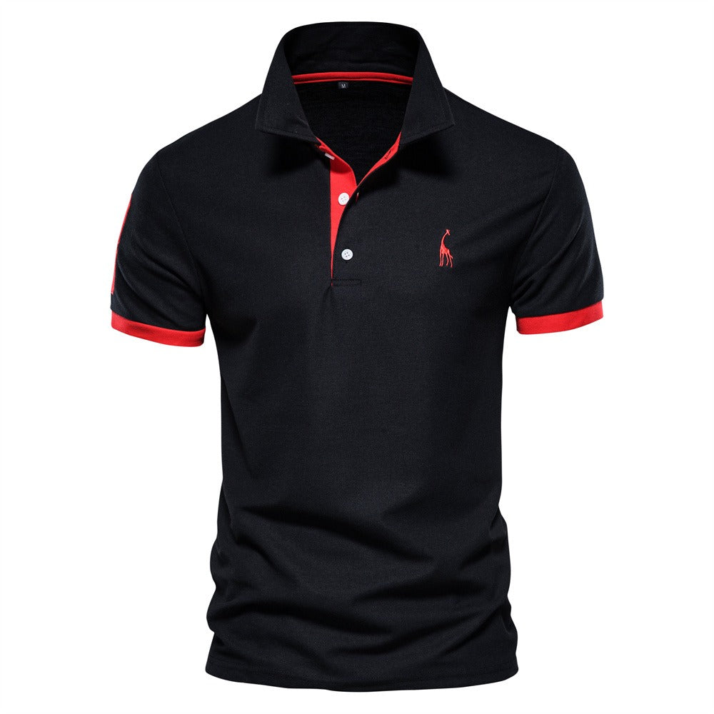 Levoire | T-Shirt Sportif Pour Le Quotidien Noir - Rouge