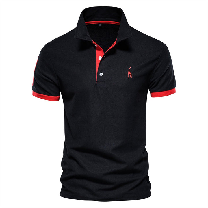 Levoire | T-Shirt Sportif Pour Le Quotidien Noir - Rouge