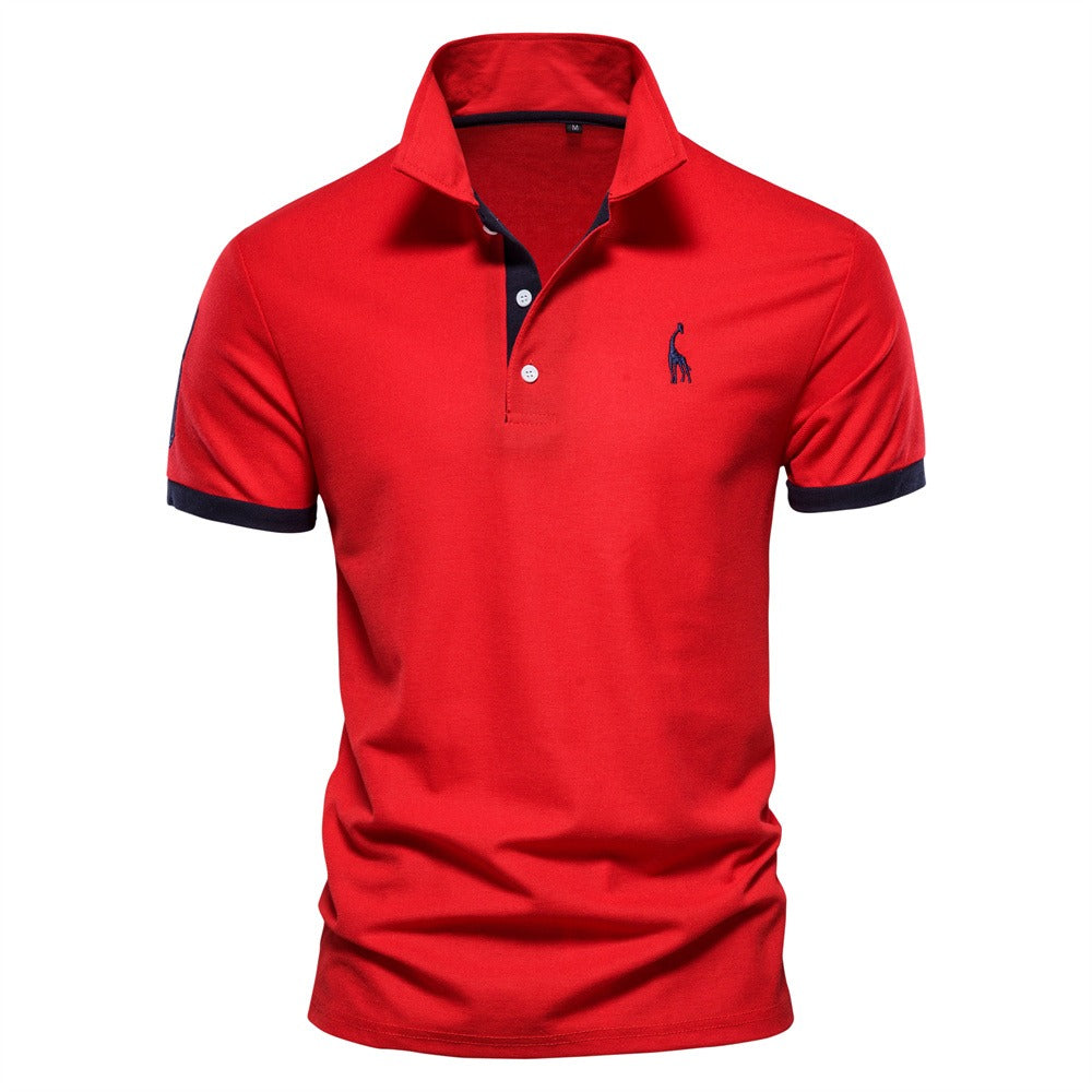 Levoire | T-Shirt Sportif Pour Le Quotidien Rouge - Noir