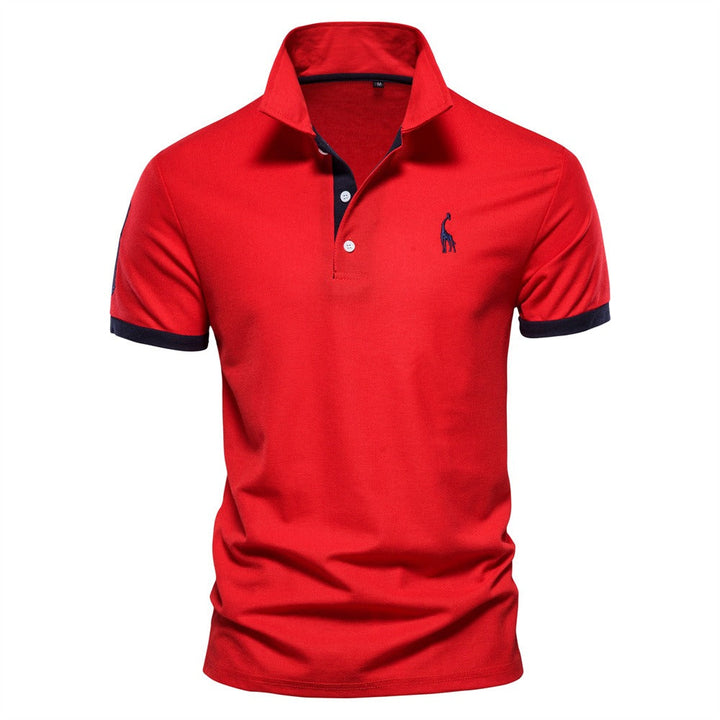 Levoire | T-Shirt Sportif Pour Le Quotidien Rouge - Noir