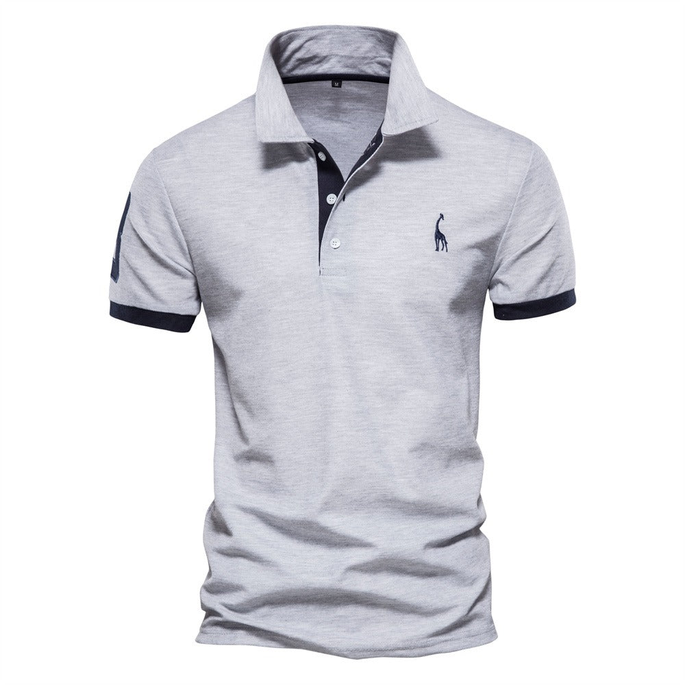 Levoire | T-Shirt Sportif Pour Le Quotidien Gris - Bleu marine