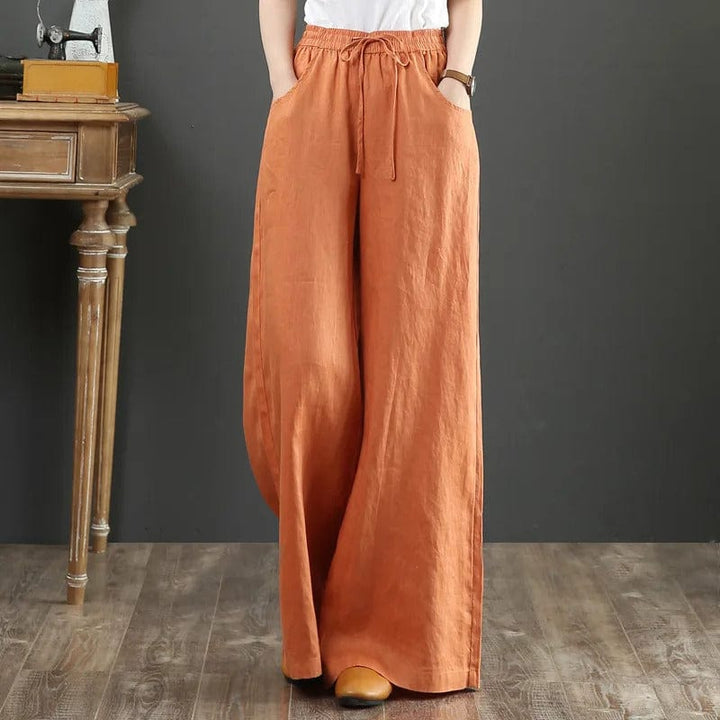 Levoire | Pantalons À Vapeur Pour Femmes Orange