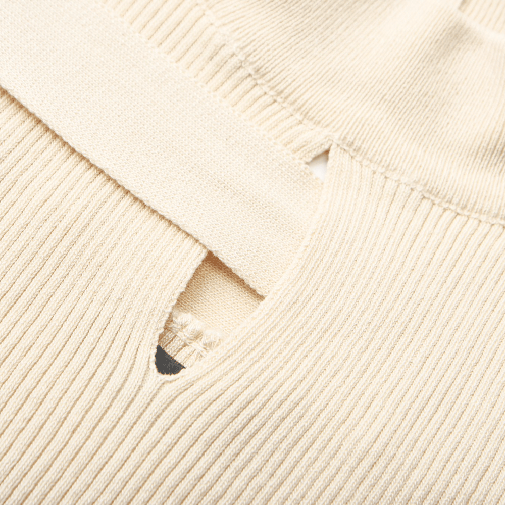 Levoire | Haut Tricot À Col Roulé Découpé